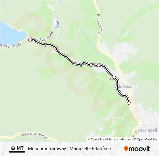 MT Light Rail Line Map