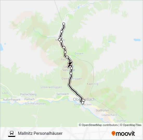 102 (EHEM. 5114) Bus Line Map