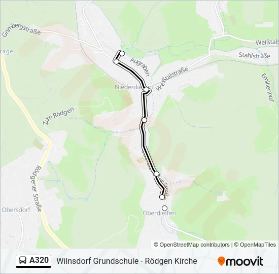 A320 Bus Line Map