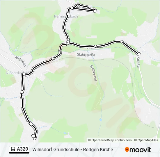 A320 Bus Line Map