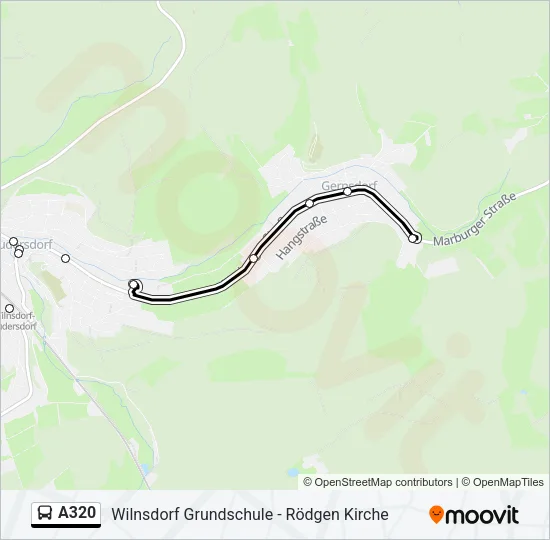 A320 Bus Line Map