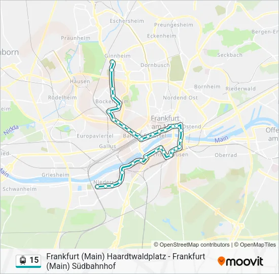 15 Light Rail Line Map