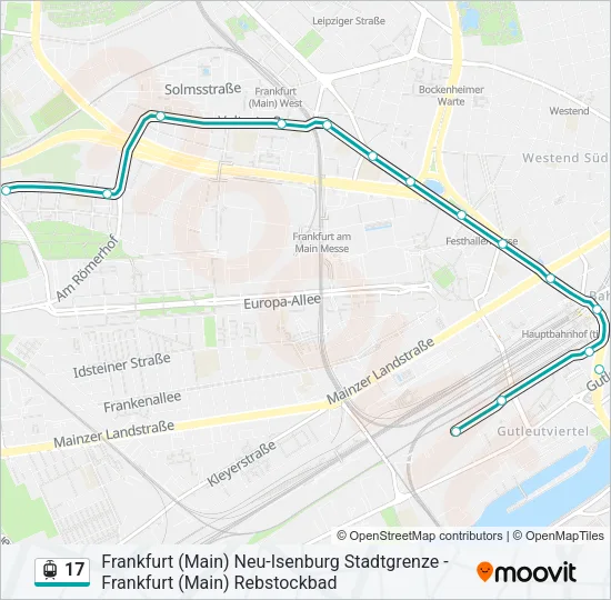 17 Light Rail Line Map