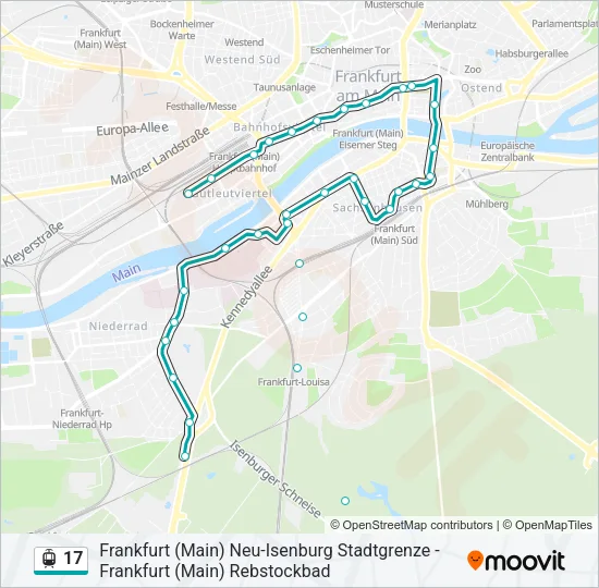 17 Light Rail Line Map