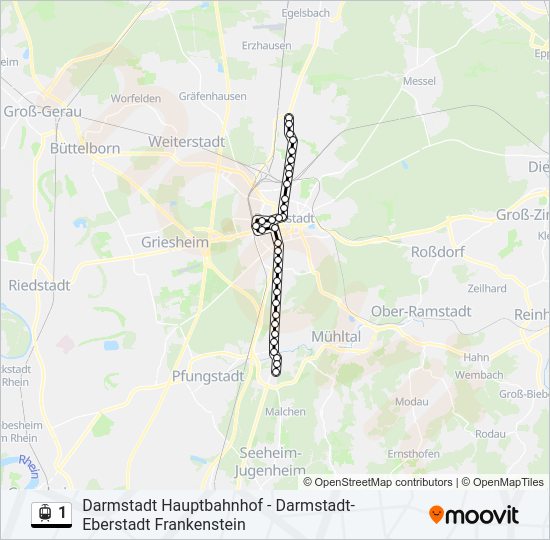 Route Schedules Stops Maps Darmstadt Arheilgen Dreieichweg Updated