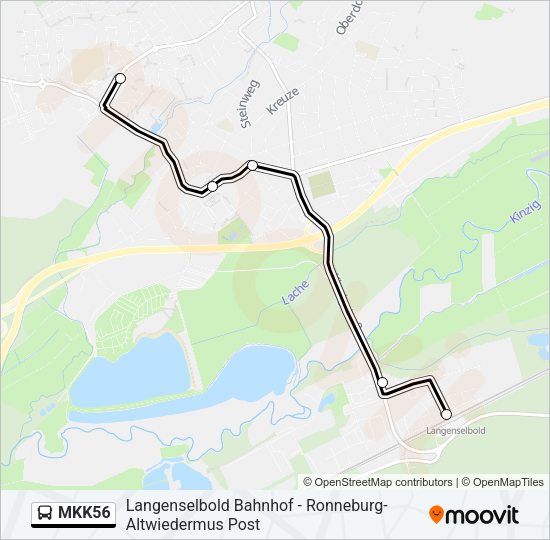 MKK56 Bus Line Map