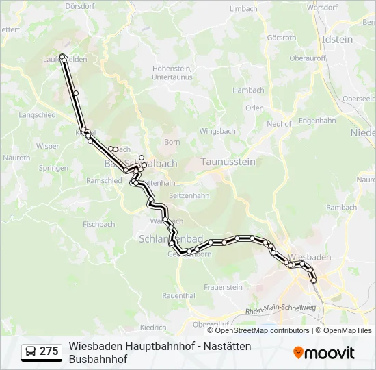 275  Line Map