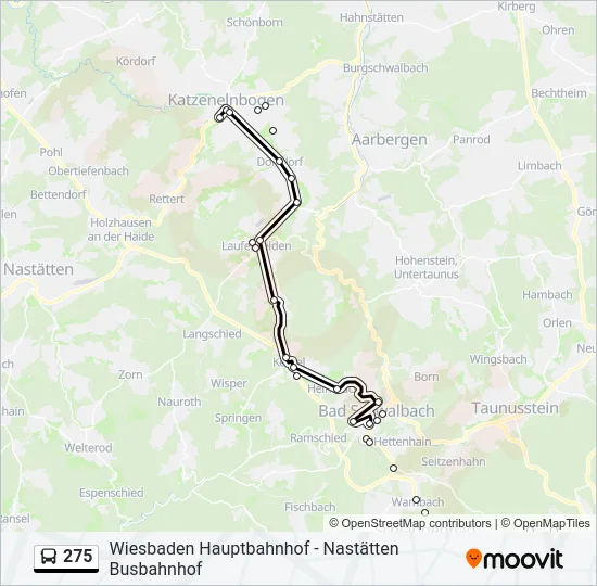 275  Line Map
