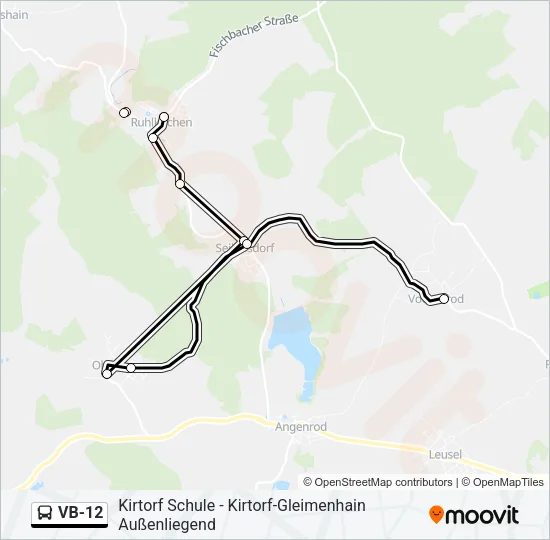 VB-12 Bus Line Map