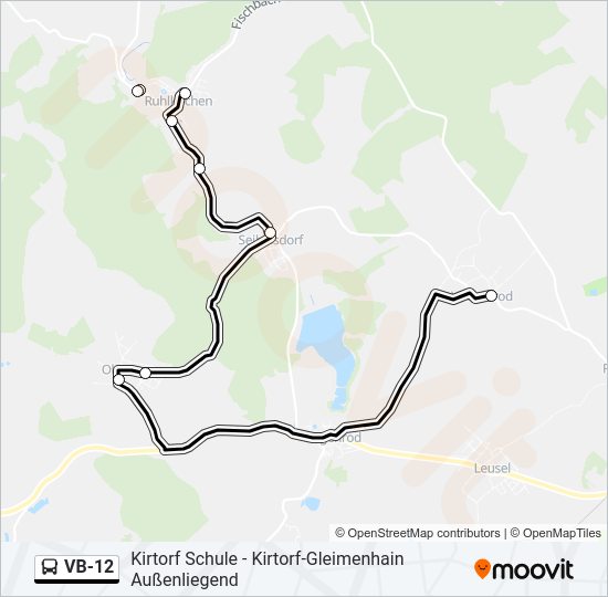 VB-12 Bus Line Map