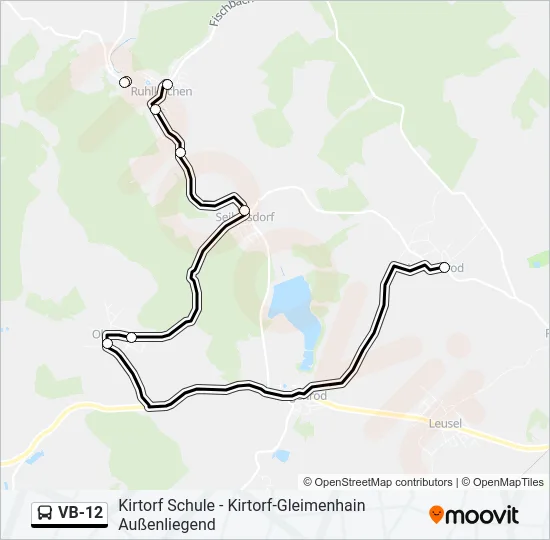 VB-12 Bus Line Map