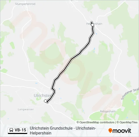 VB-15 Bus Line Map