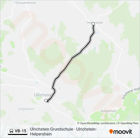VB-15 Bus Line Map