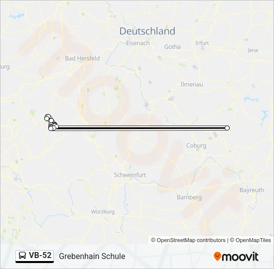 VB-52 Bus Line Map