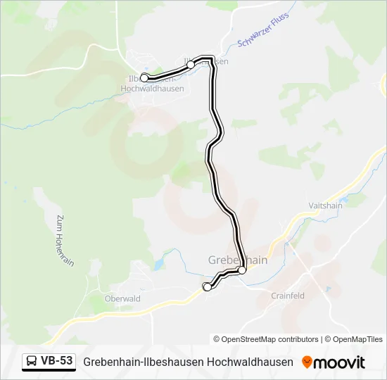 VB-53 Bus Line Map