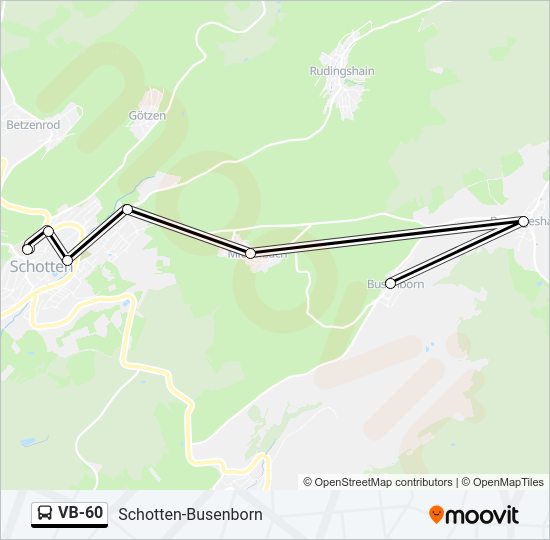VB-60 Bus Line Map