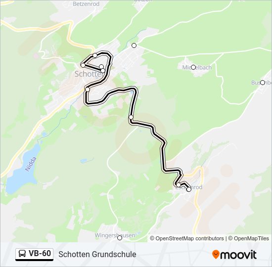 VB-60 Bus Line Map