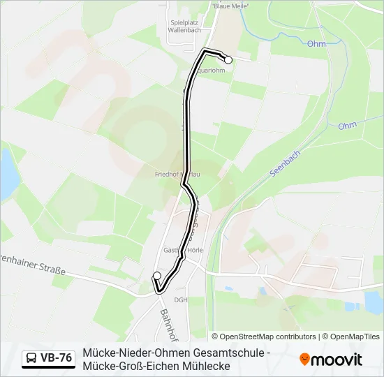 VB-76 Bus Line Map