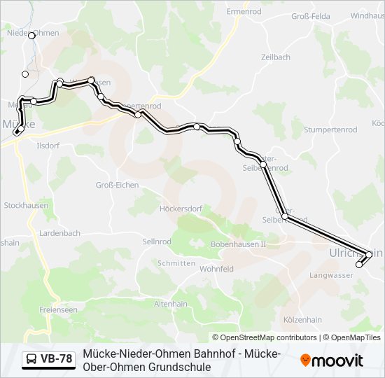 VB-78 Bus Line Map