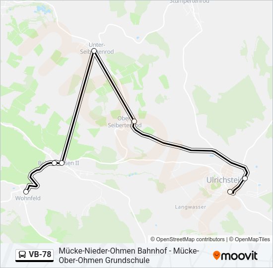 VB-78 Bus Line Map