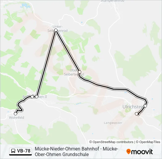 VB-78 Bus Line Map