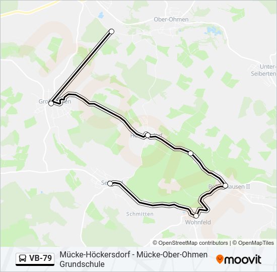 VB-79 Bus Line Map