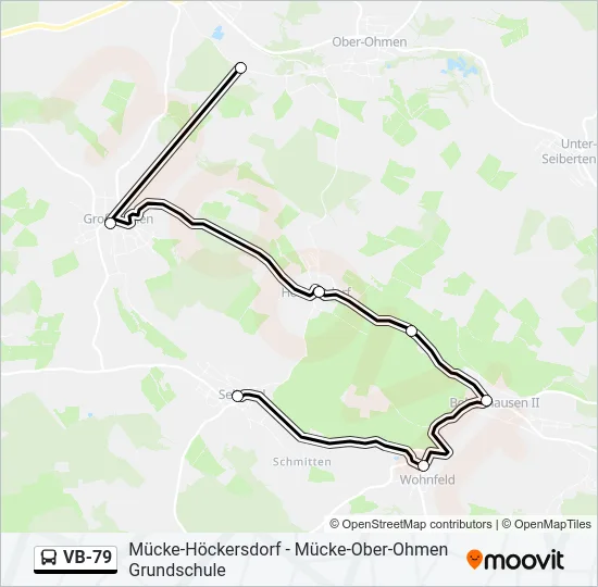 VB-79 Bus Line Map