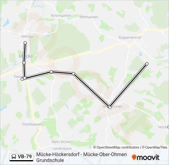 VB-79 Bus Line Map