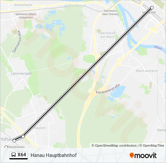 X64 Bus Line Map