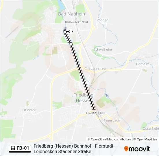 FB-01 Bus Line Map