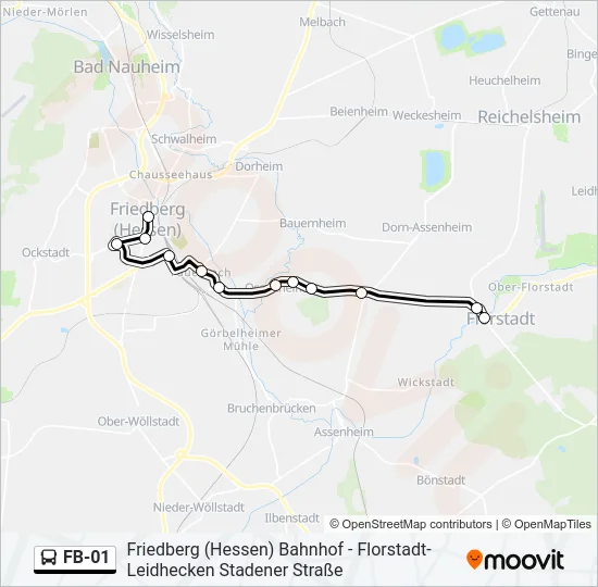 FB-01 Bus Line Map