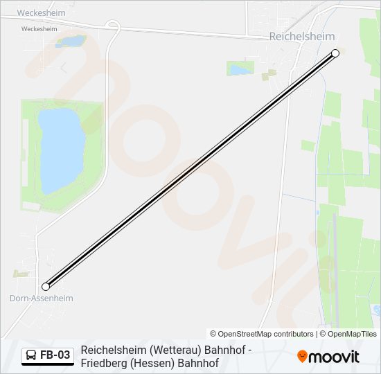 FB-03 Bus Line Map