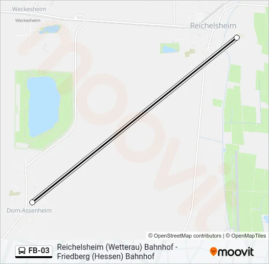 FB-03 Bus Line Map