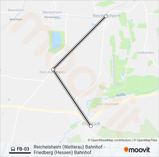FB-03 Bus Line Map
