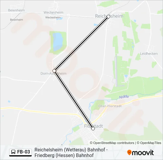 FB-03 Bus Line Map