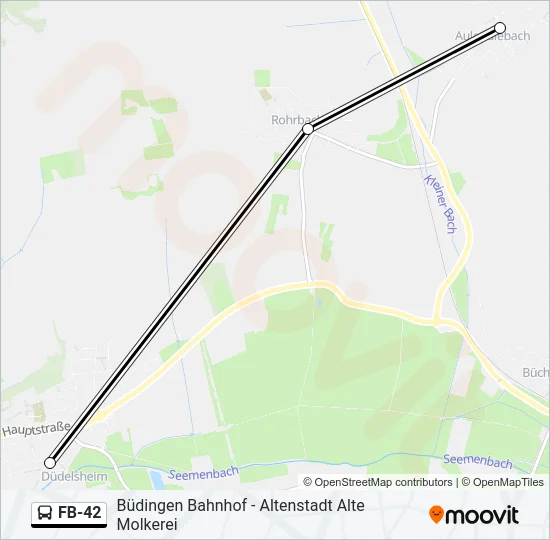 FB-42 Bus Line Map