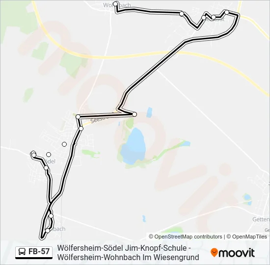 FB-57 Bus Line Map