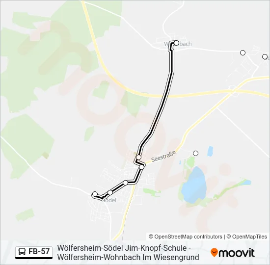 FB-57 Bus Line Map