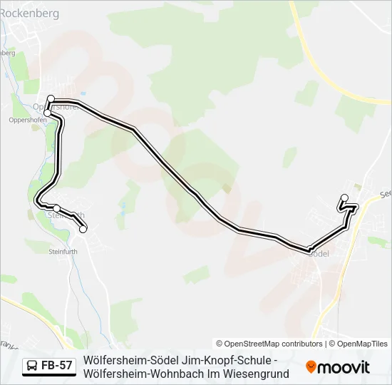 FB-57 Bus Line Map