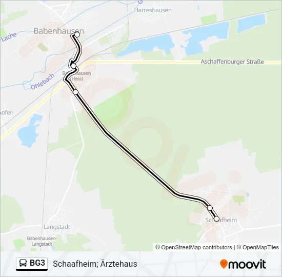 BG3 Bus Line Map