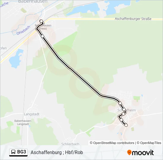 BG3 Bus Line Map