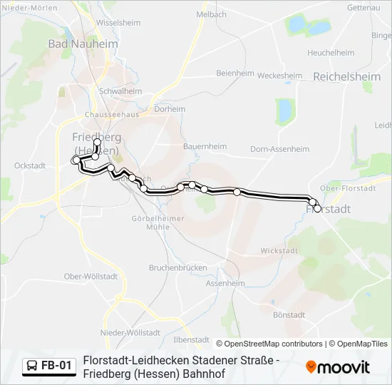 FB-01 Bus Line Map
