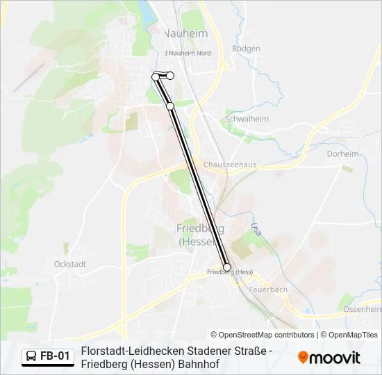 FB-01 Bus Line Map