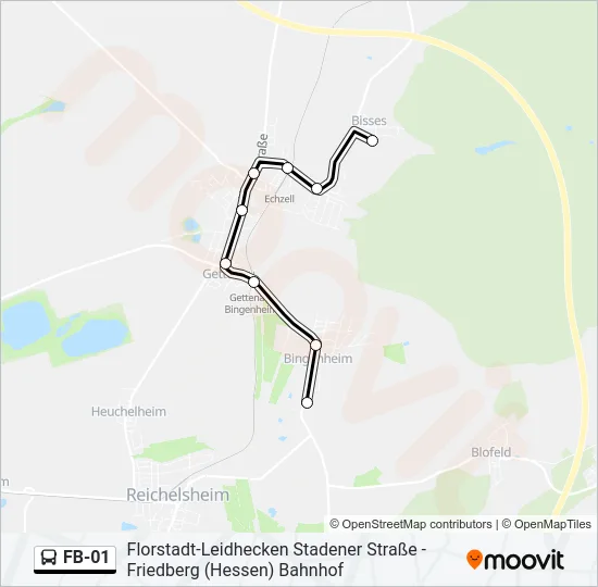 FB-01 Bus Line Map