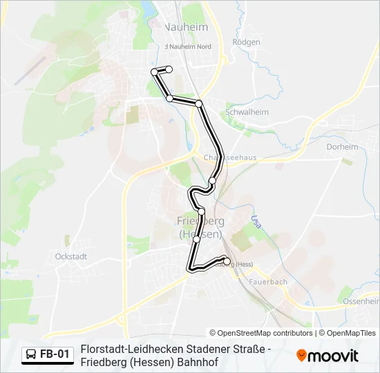 FB-01 Bus Line Map