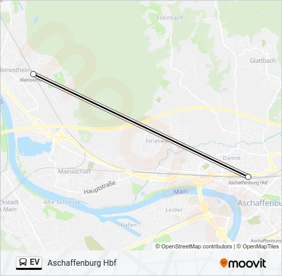 EV Bus Line Map