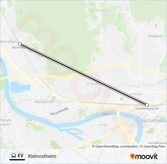 EV Bus Line Map
