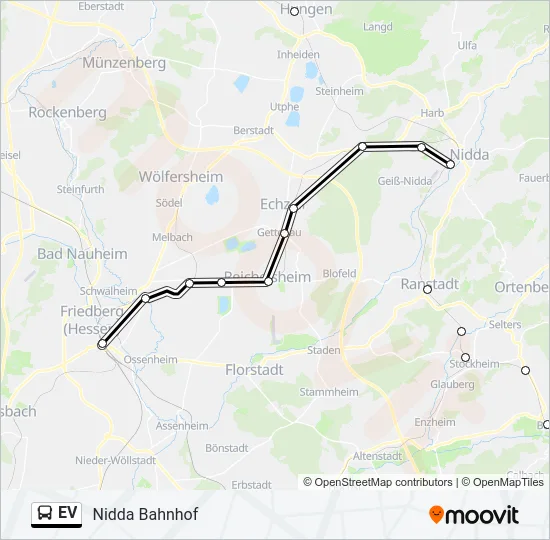 EV Bus Line Map