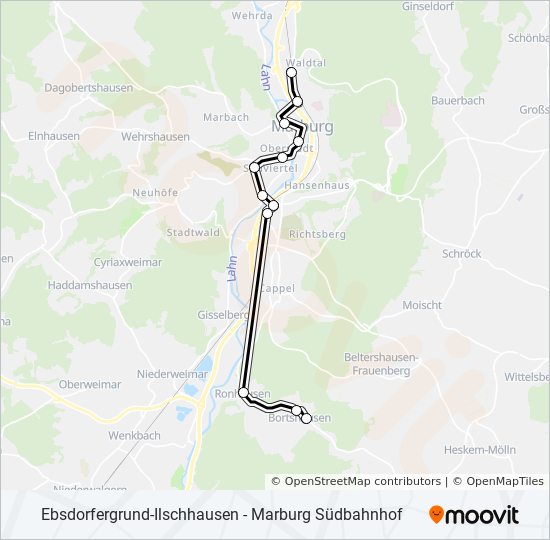 AST 13 bus Line Map AST 13 bus Line Map