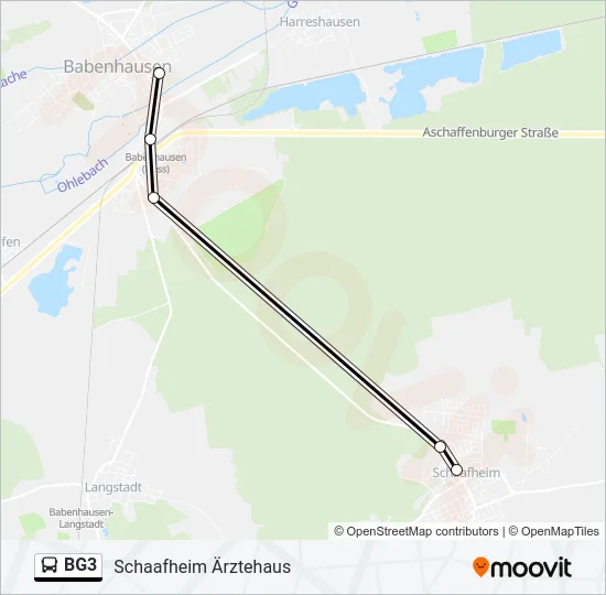BG3 Bus Line Map